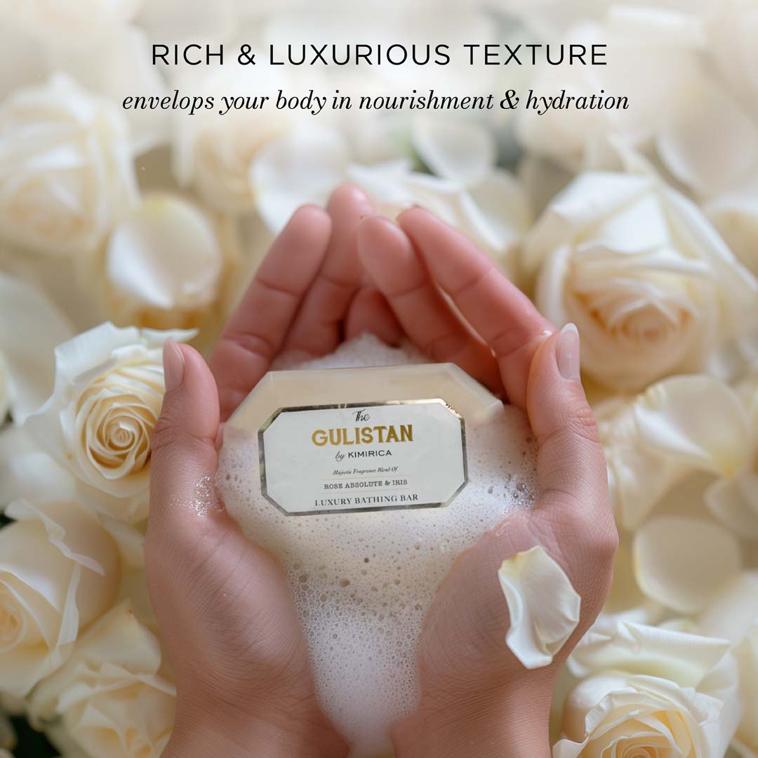 The Gulistan Rose Shea Soap