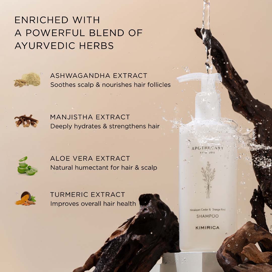 TIA Ashwagandha & Manjistha Shampoo