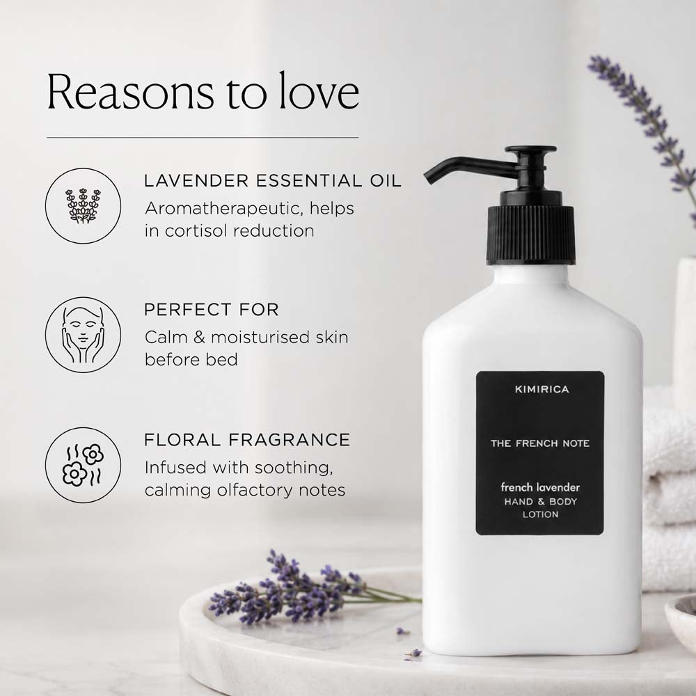 The French Note Hand & Body lotion