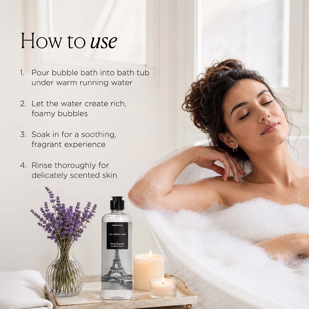 The French Note Bubble Bath