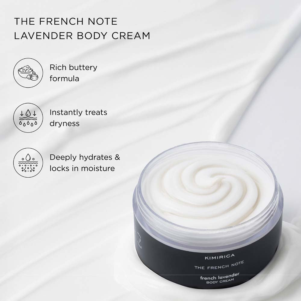THE FRENCH NOTE LAVENDER BODY CREAM