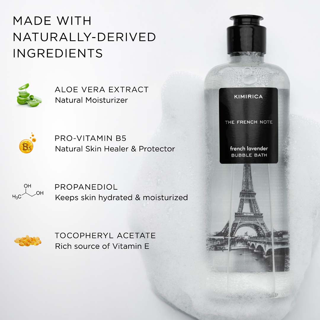 The French Note Lavender Bubble Bath