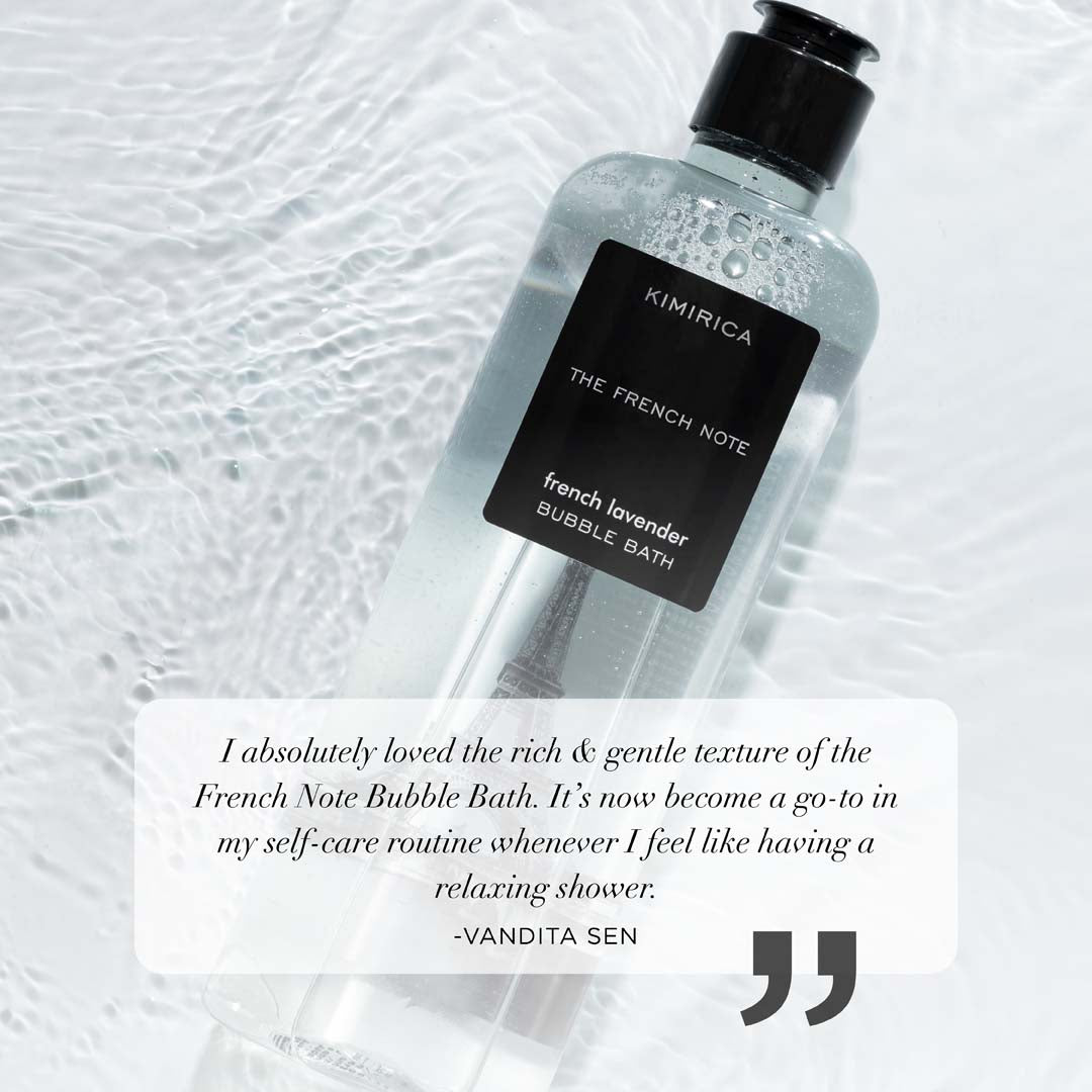 The French Note Lavender Bubble Bath