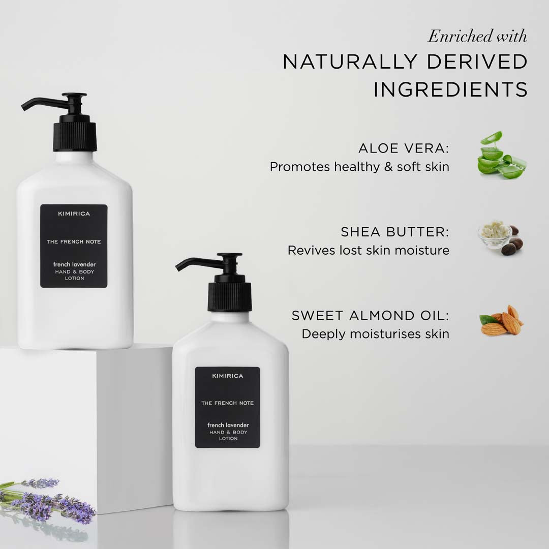 The French Note Lavender Body Lotion