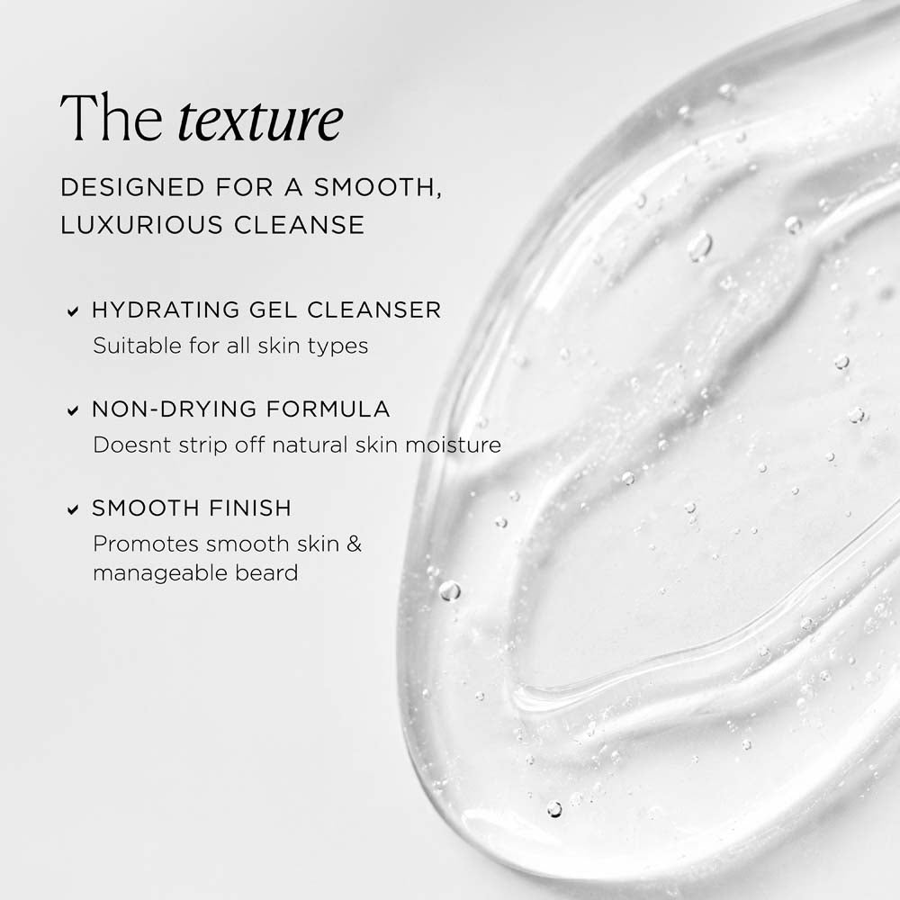 The Gentleman Niacinamide Face & Beard Wash