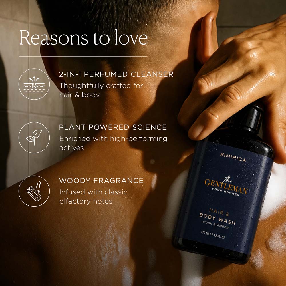 The Gentleman Niacinamide Hair & Body Wash