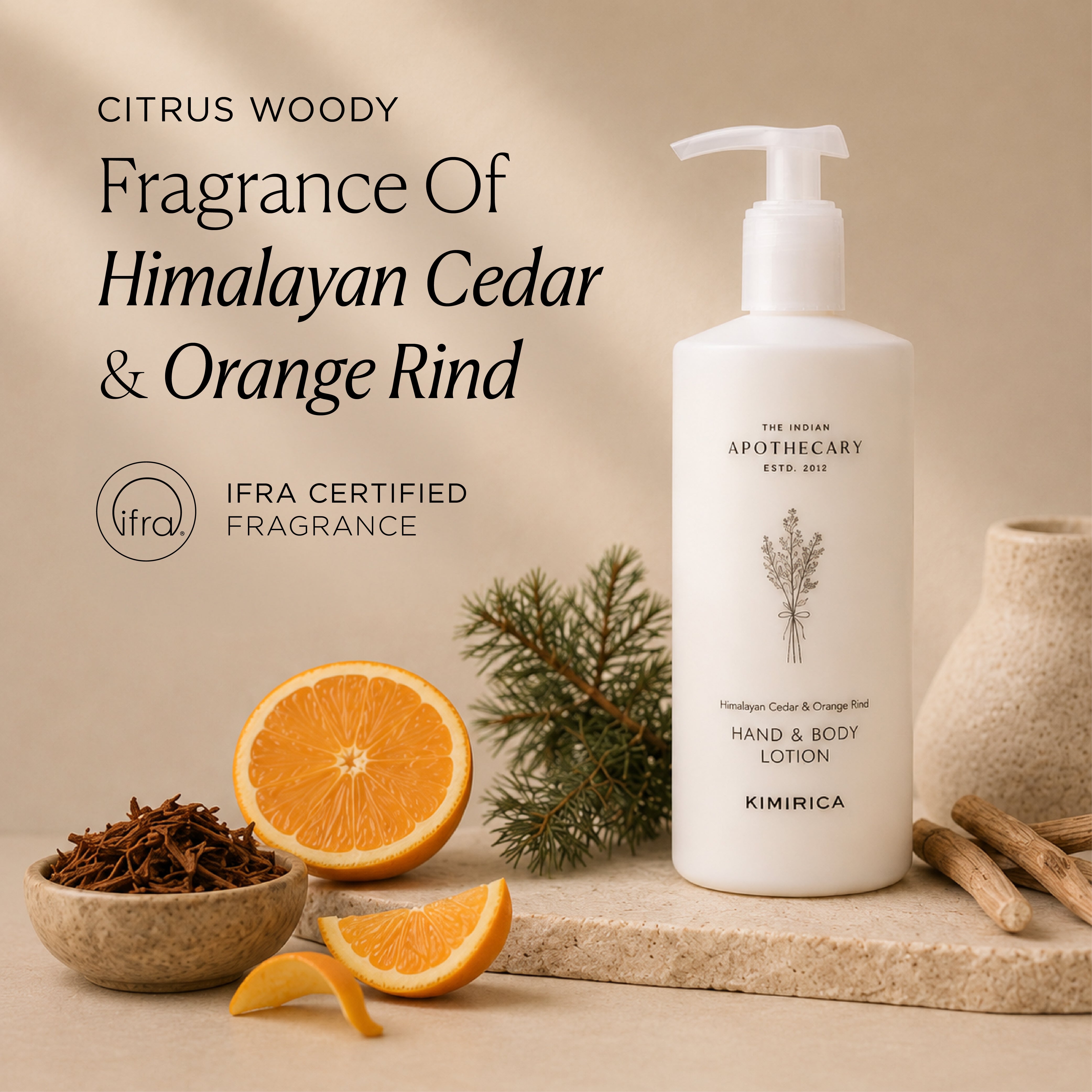 The Indian Apothecary Hand & Body Lotion