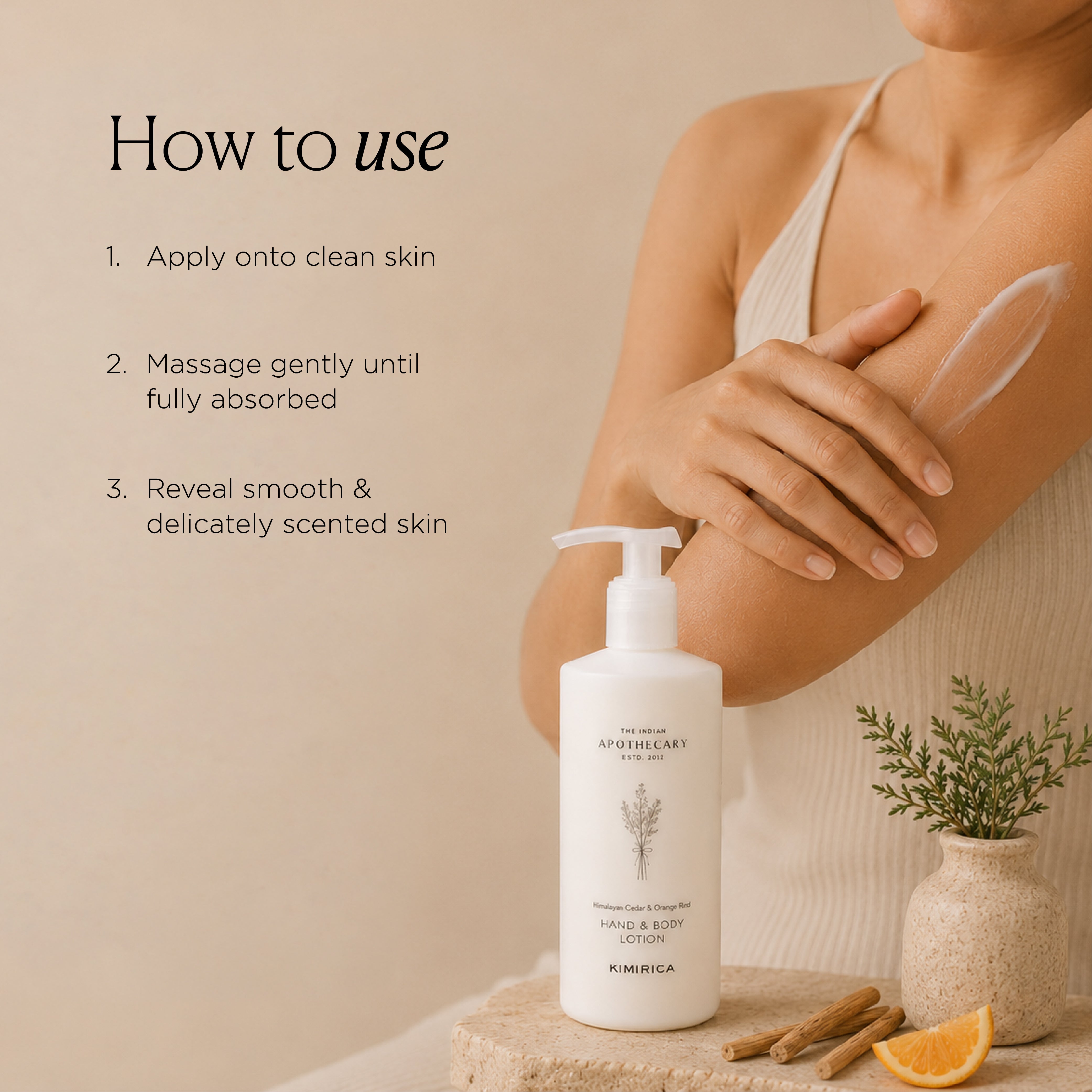 The Indian Apothecary Hand & Body Lotion