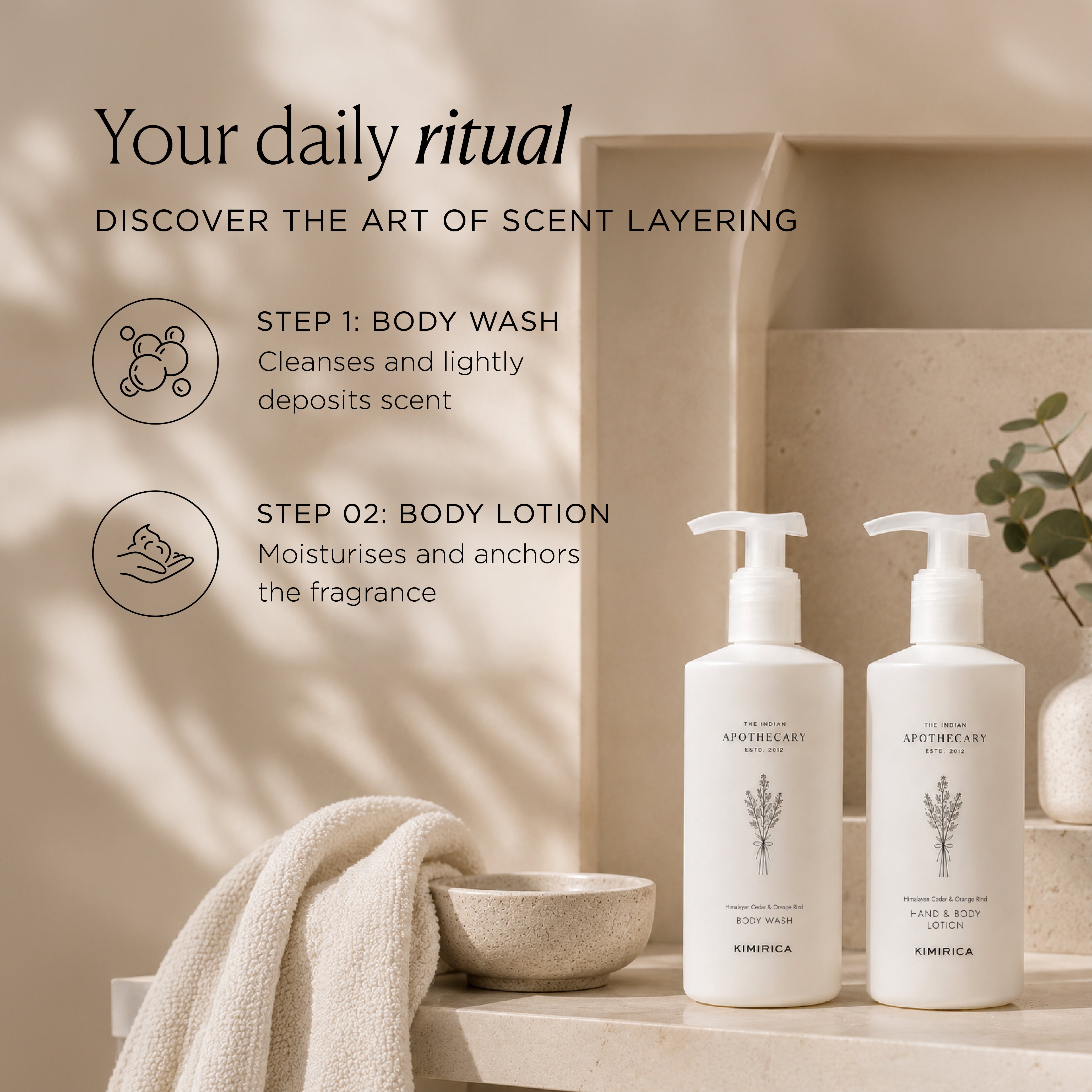 The Indian Apothecary Hand & Body Lotion