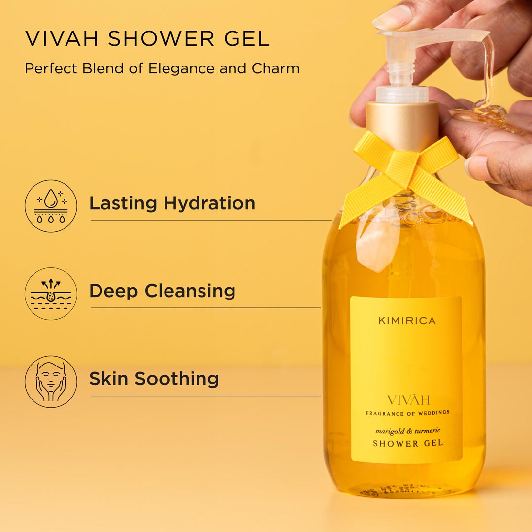 Vivah Marigold & Turmeric Shower Gel