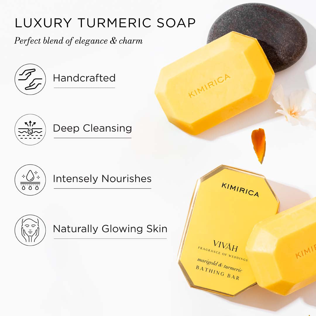 Vivah Marigold & Turmeric Soap