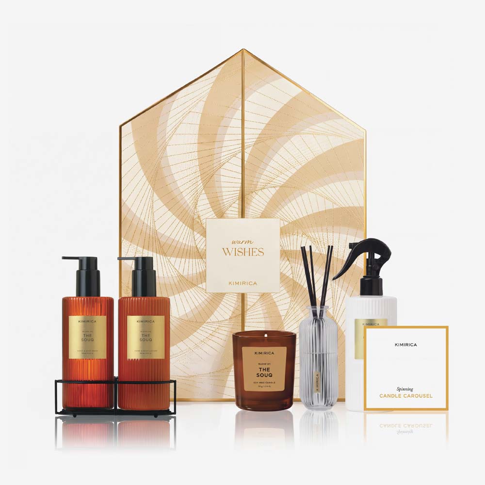 Warm wishes luxe home gift set