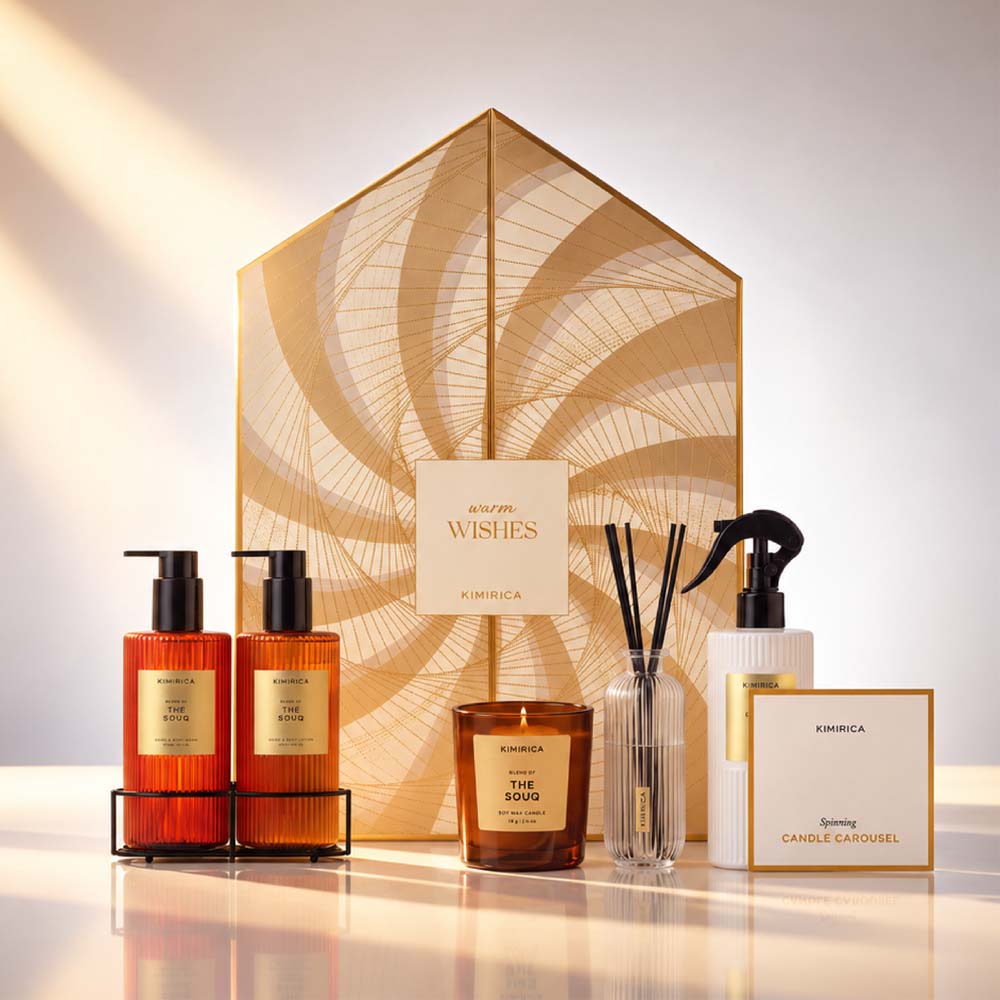 Warm wishes luxe home gift set