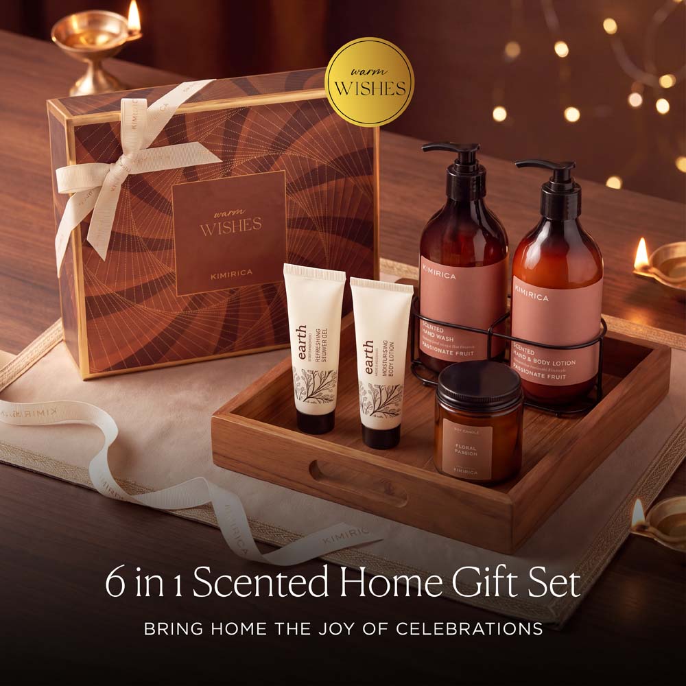 Warm wishes scented home gift set