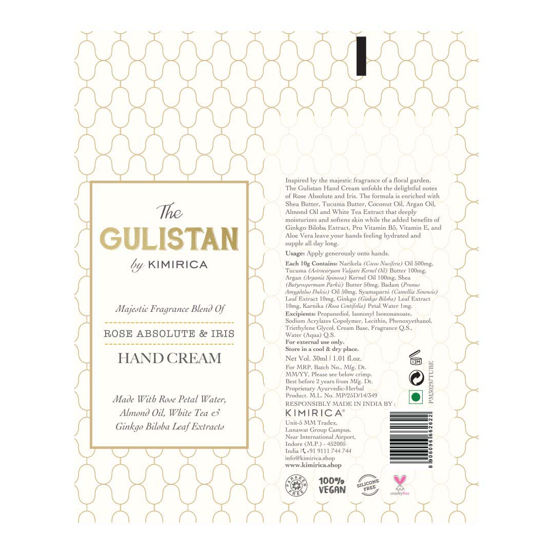 The gulistan hand cream