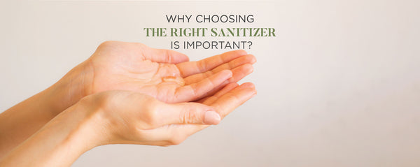 Ever wondered why choosing the right sanitizer is important?
