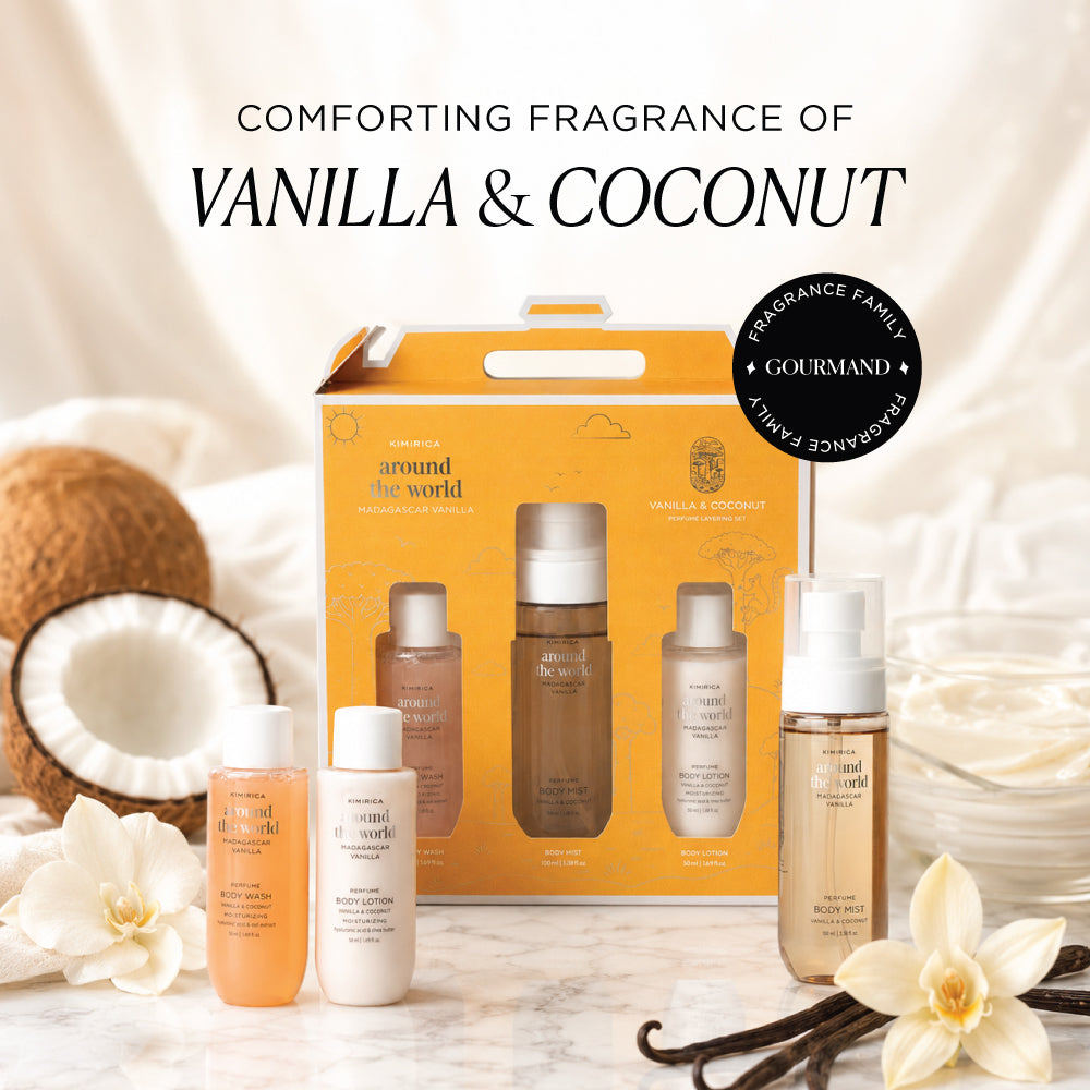 Madagascar Vanilla Fragrance Layering Gift Set