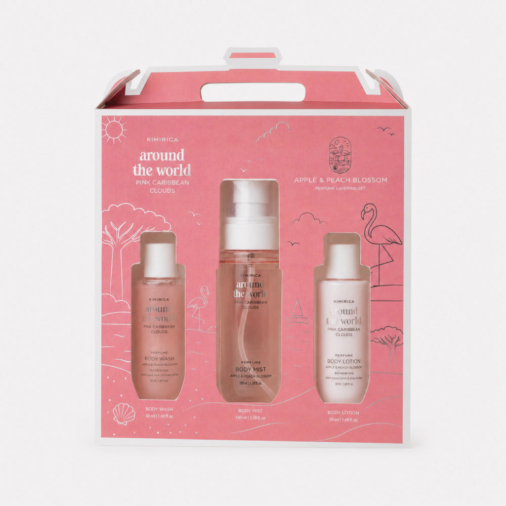 Pink Caribbean Fragrance Layering Gift Set