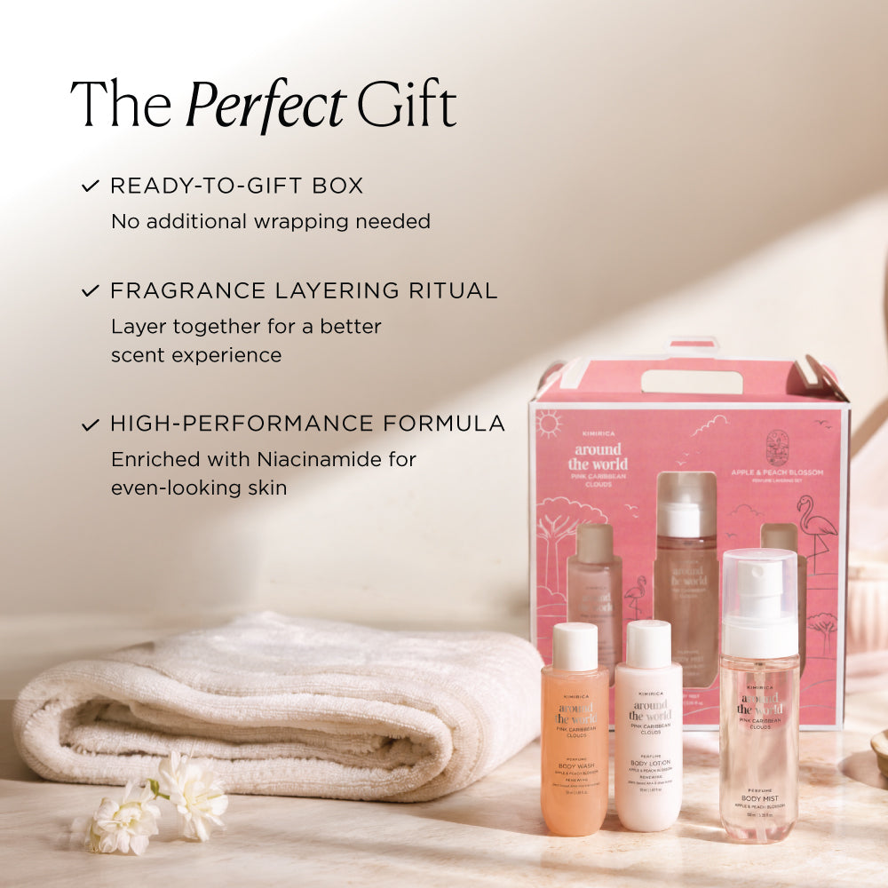 Pink Caribbean Fragrance Layering Gift Set