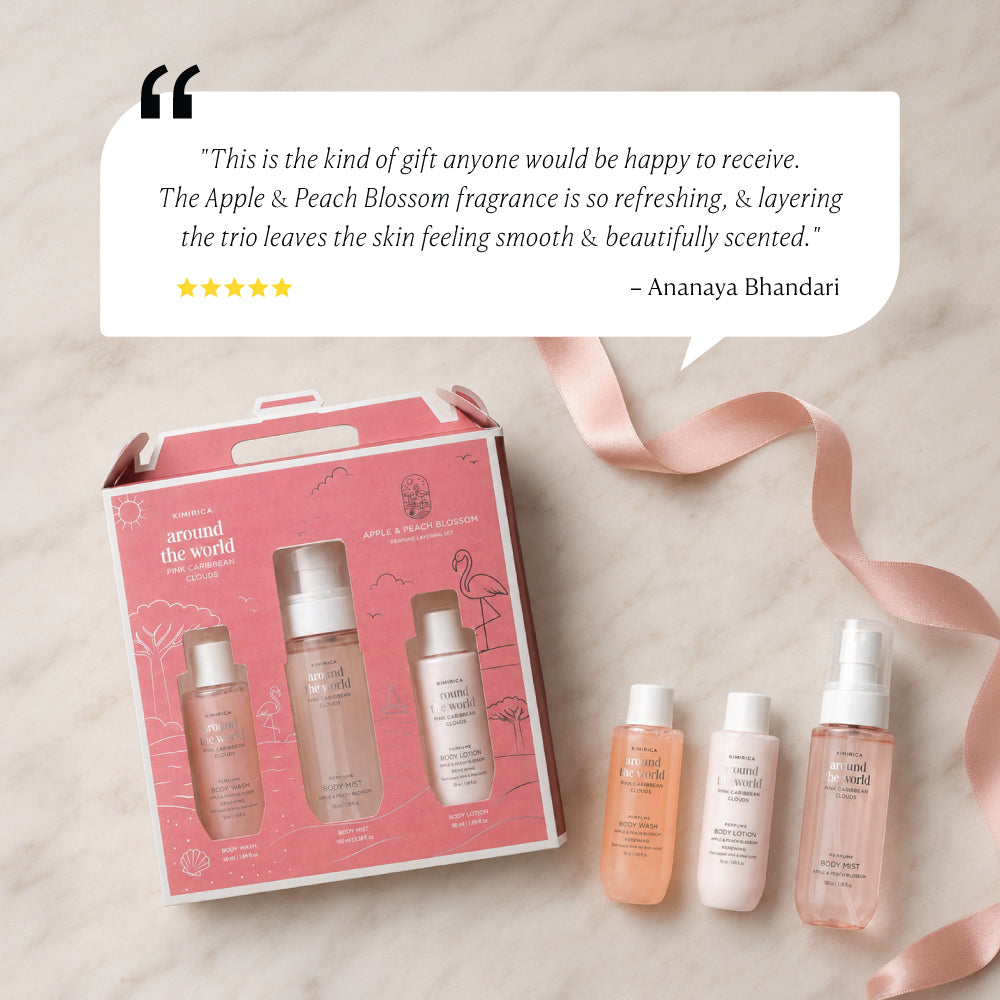 Pink Caribbean Fragrance Layering Gift Set