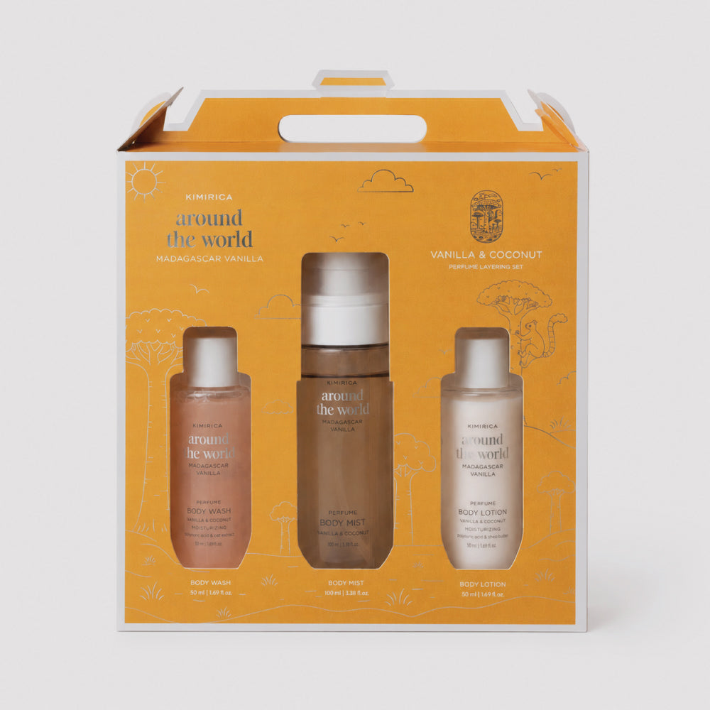 Madagascar Vanilla Fragrance Layering Gift Set