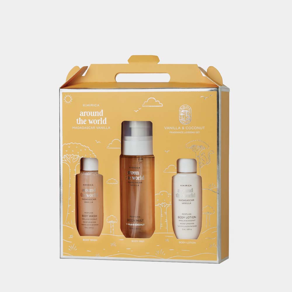 Madagascar Vanilla Fragrance Layering Gift Set