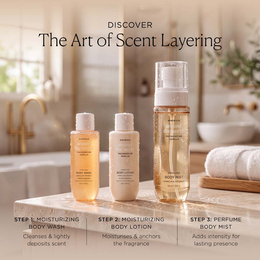 Madagascar Vanilla Fragrance Layering Gift Set