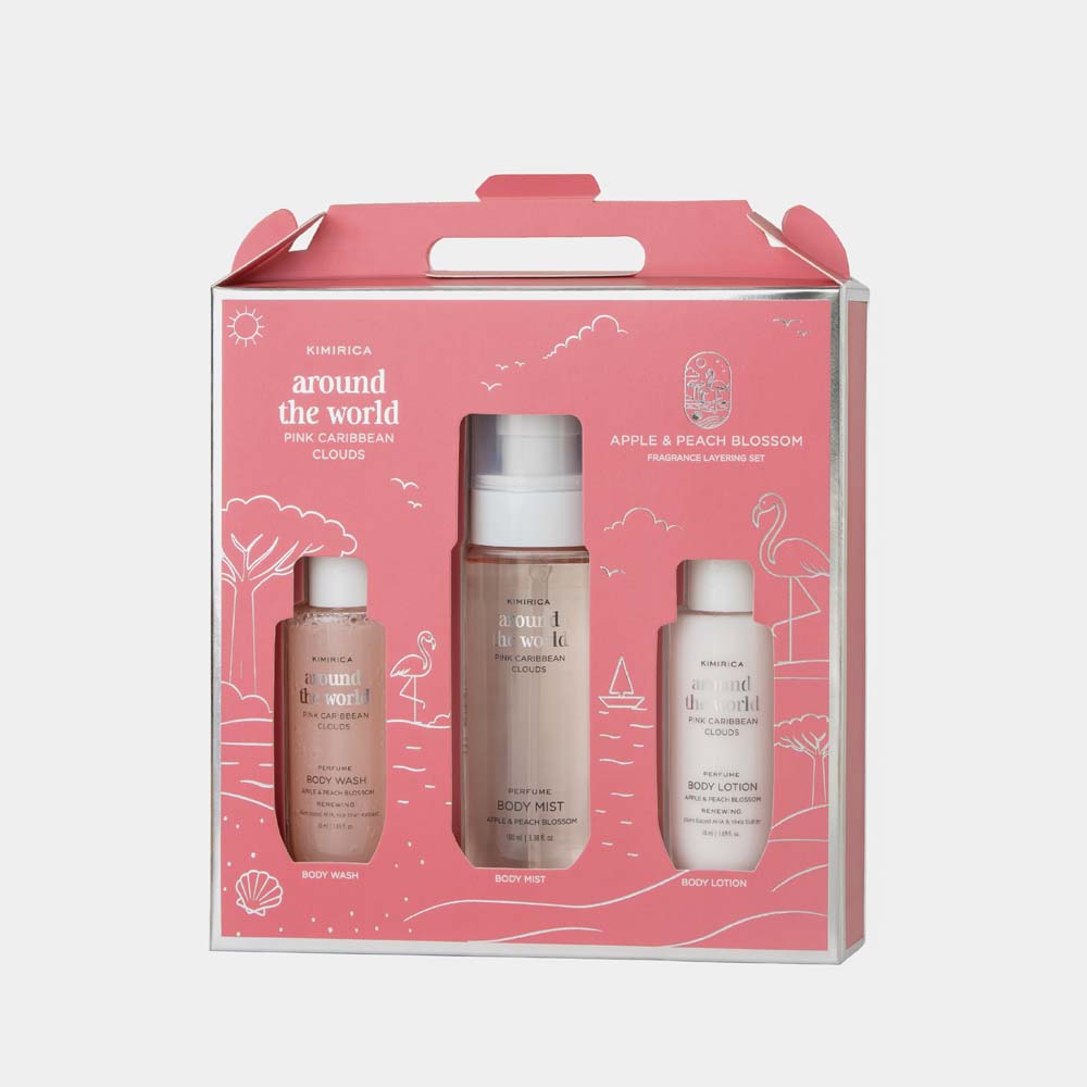 Pink Caribbean Fragrance Layering Gift Set