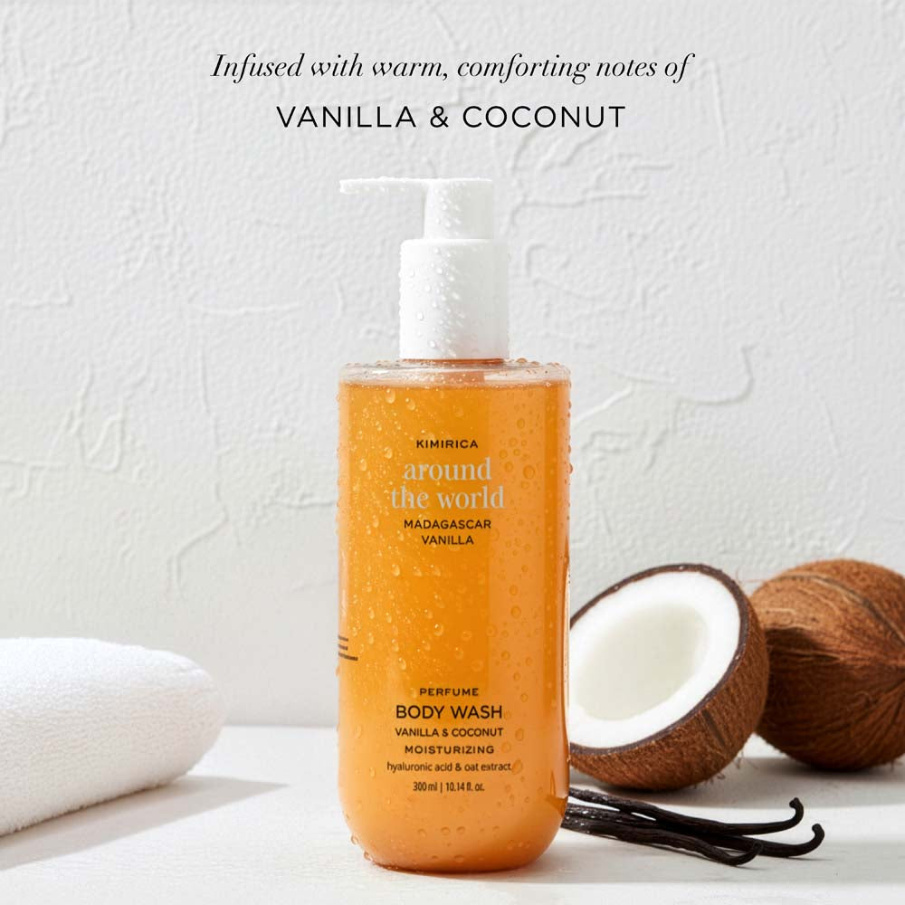 MADAGASCAR VANILLA MOISTURIZING BODY WASH