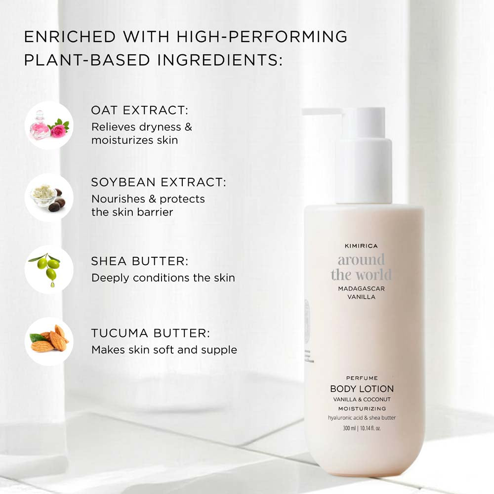 MADAGASCAR VANILLA MOISTURIZING BODY LOTION