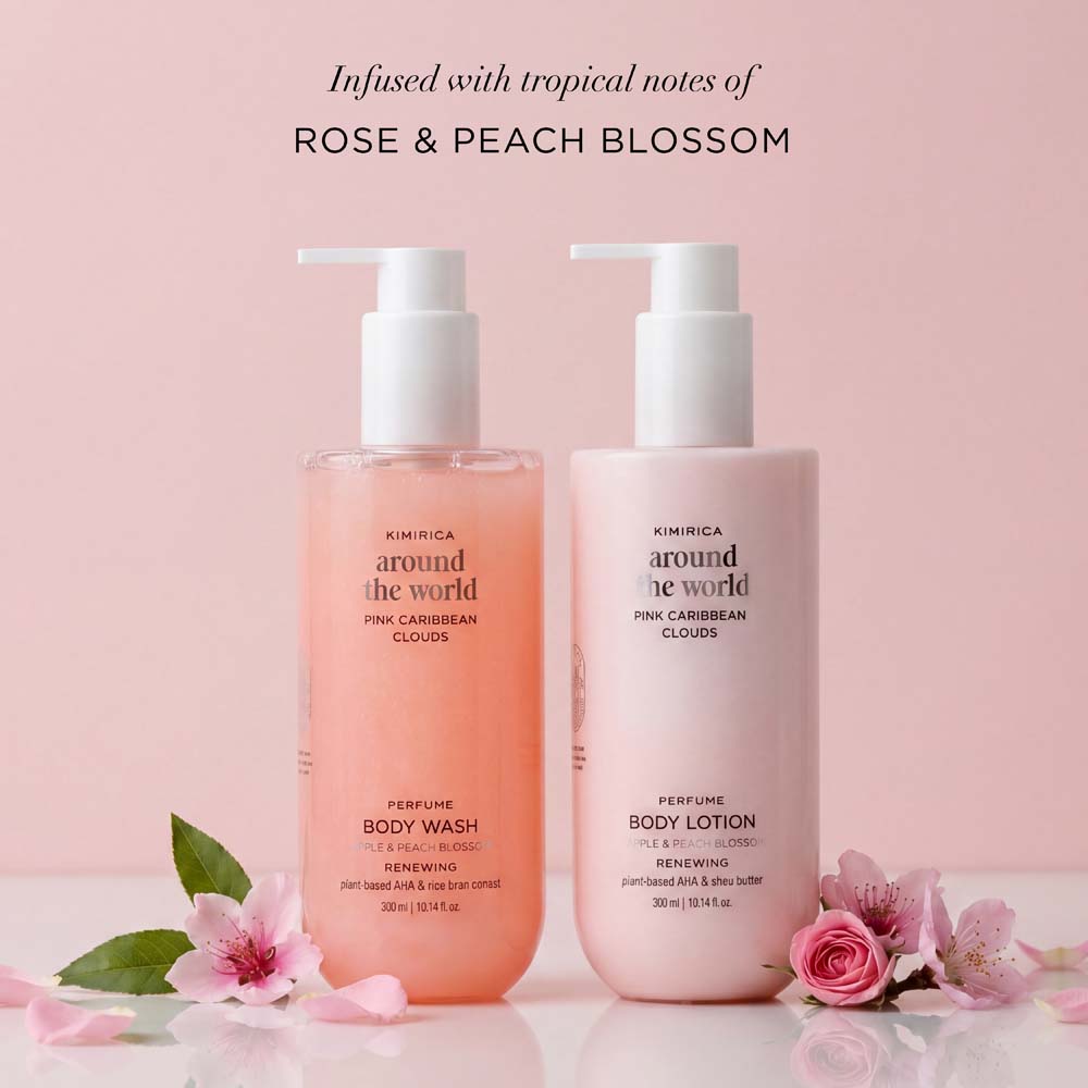 Atw pink caribbean Renewing Bath & Body Duo