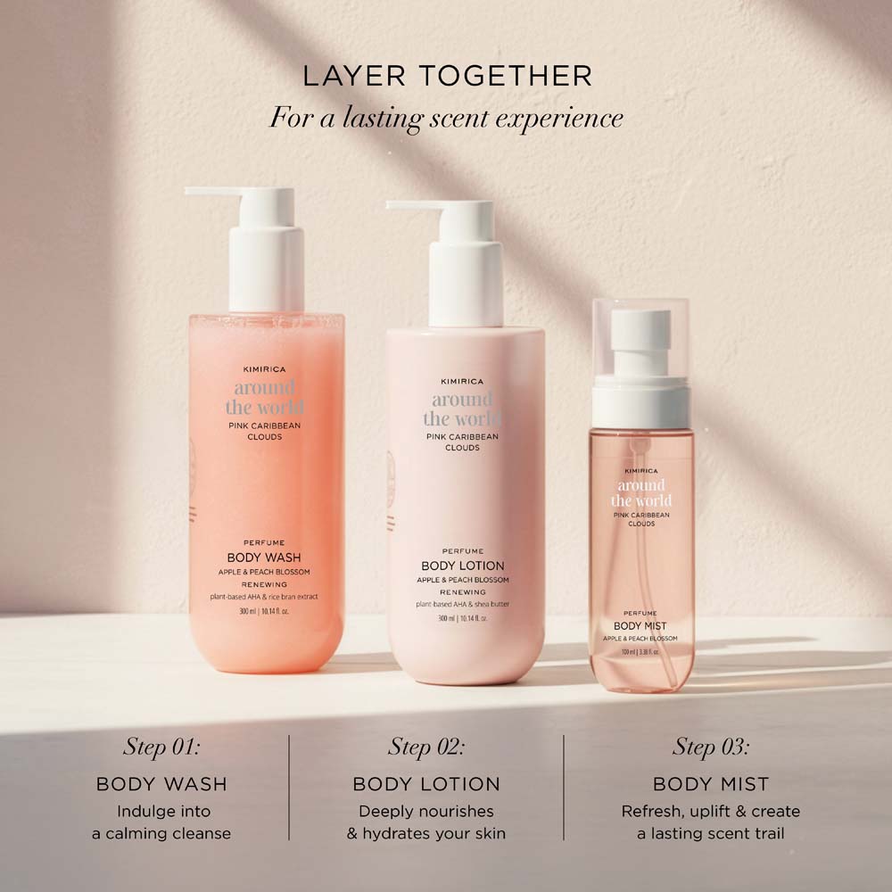 Atw pink caribbean Renewing Bath & Body Duo