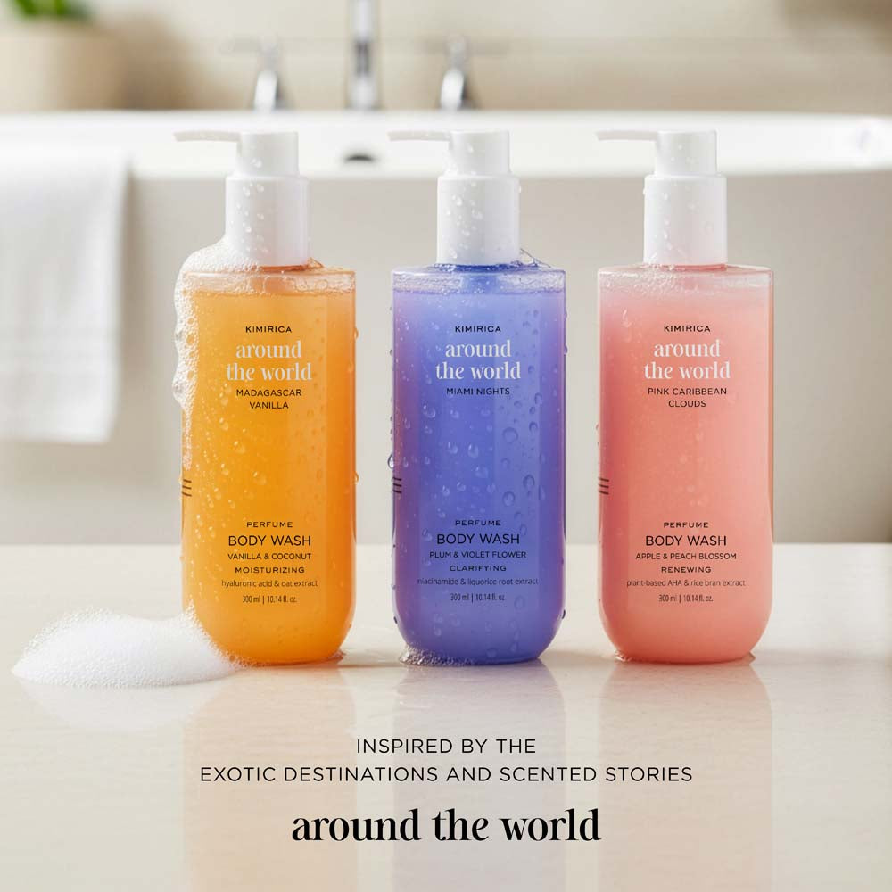 PINK CARIBBEAN RENEWING BODY WASH