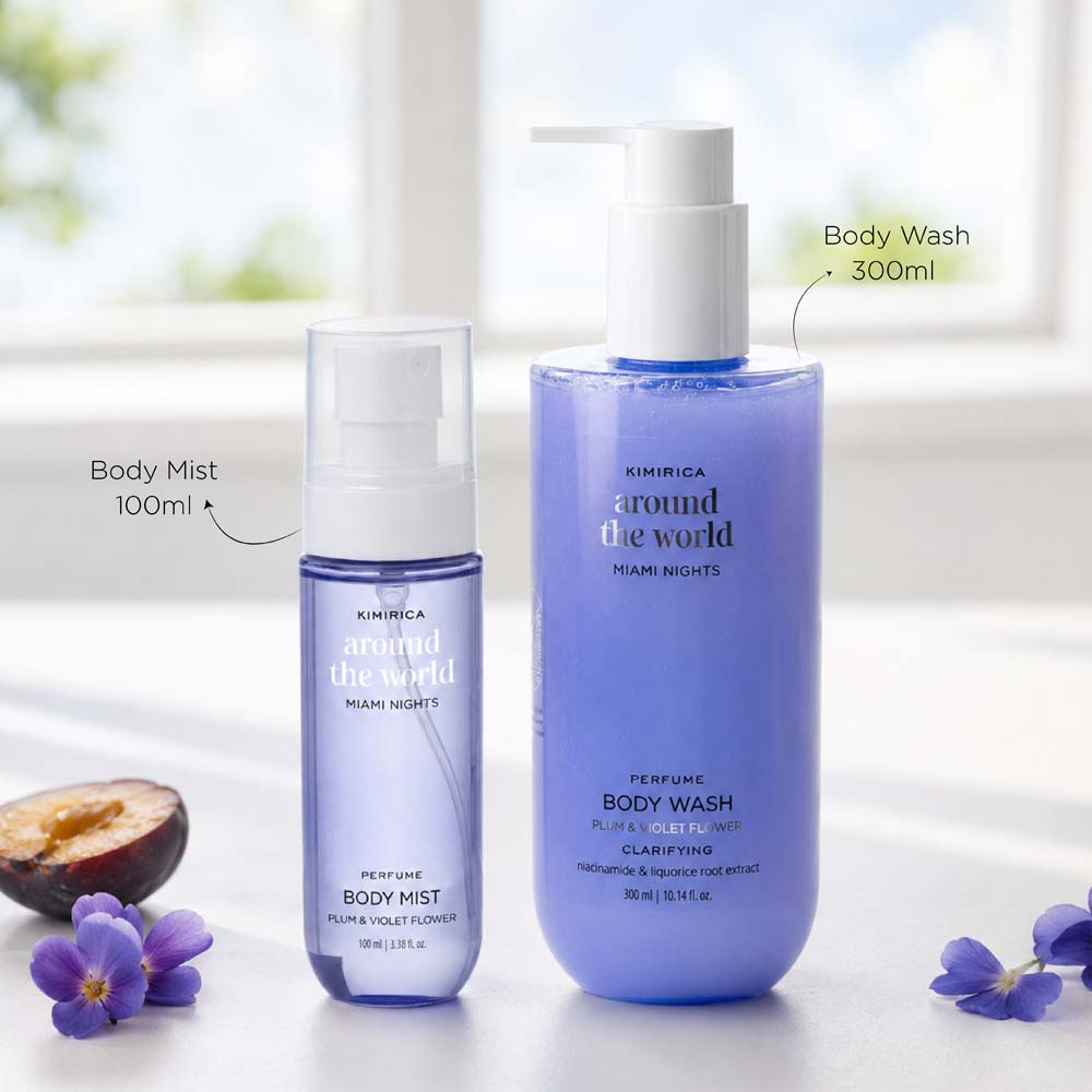 Miami Nights Body Wash & Body Mist Duo