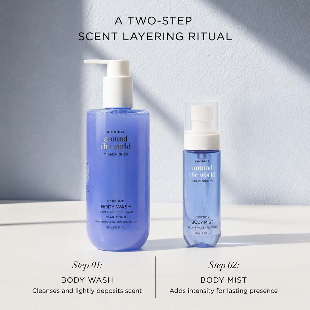Miami Nights Body Wash & Body Mist Duo