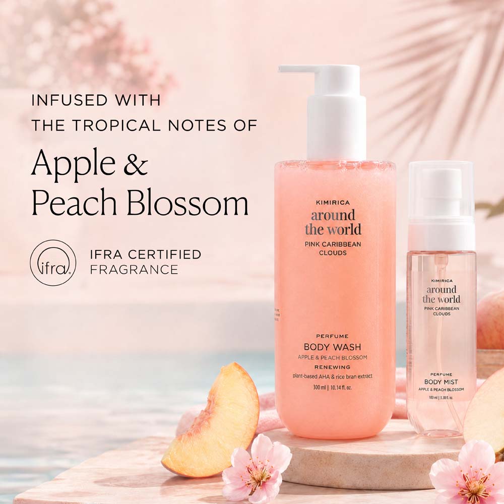 Pink Caribbean Body Wash & Body Mist Duo