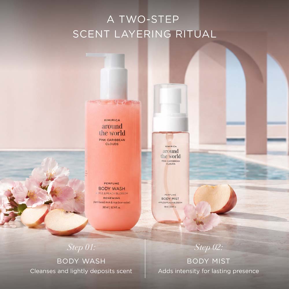 Pink Caribbean Body Wash & Body Mist Duo