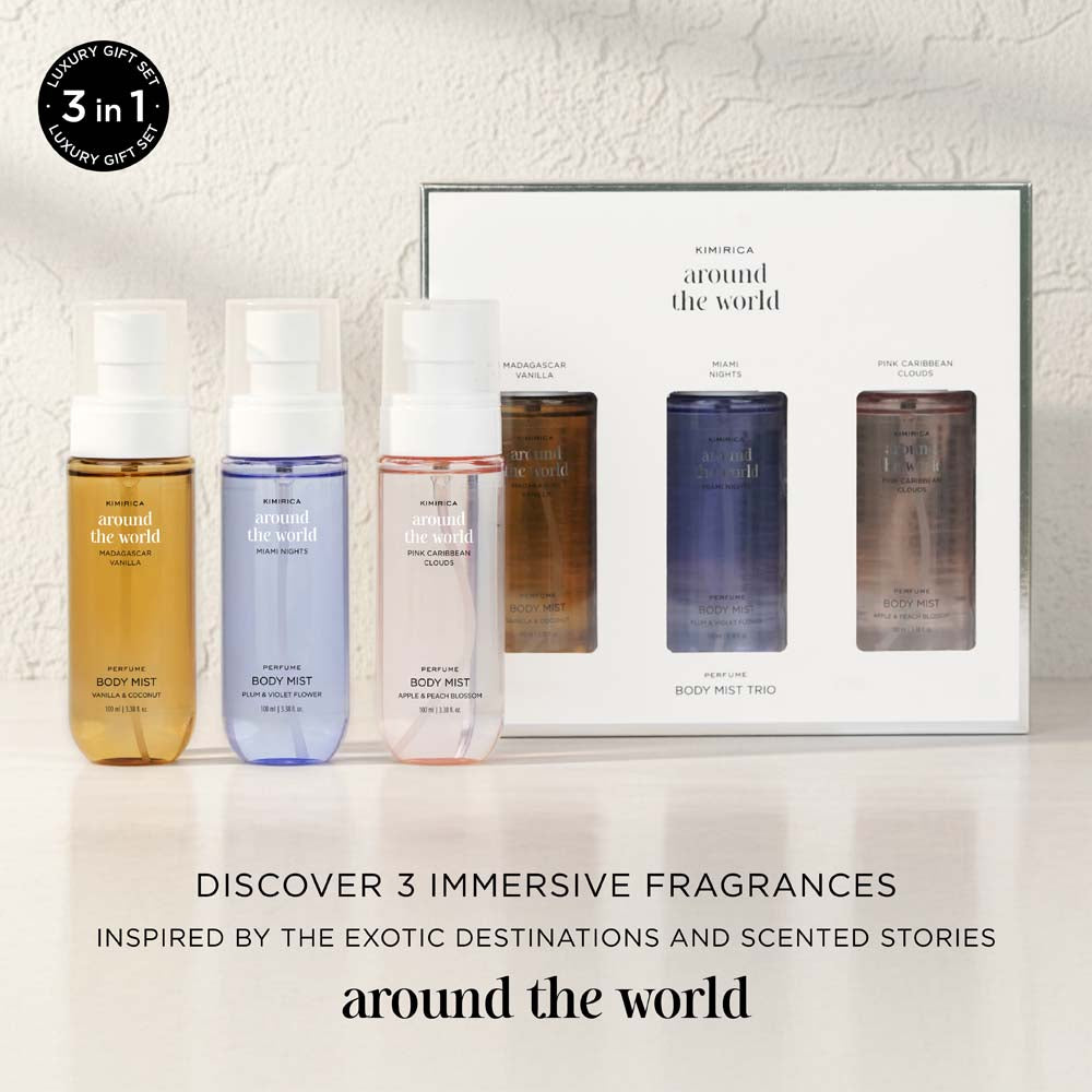 AROUND THE WORLD DISCOVERY BODY MIST GIFT SET