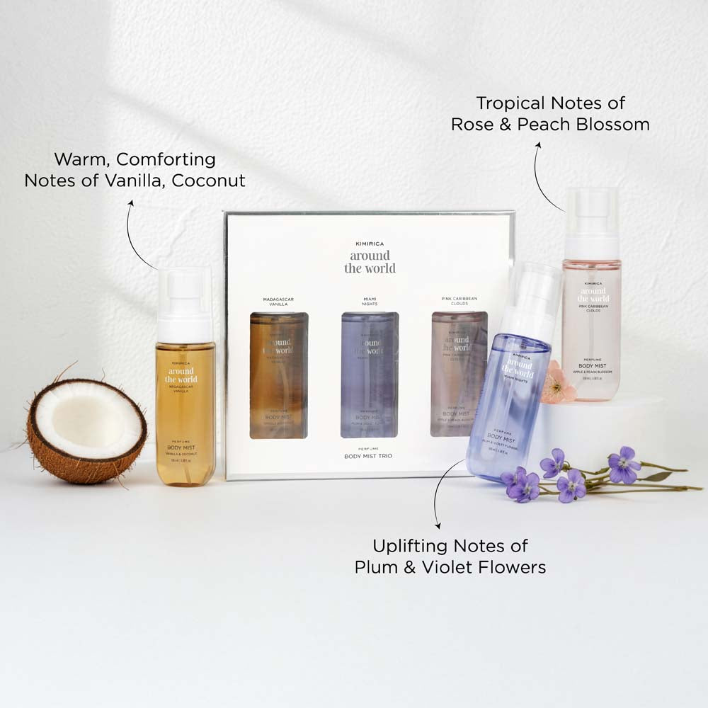 AROUND THE WORLD DISCOVERY BODY MIST GIFT SET
