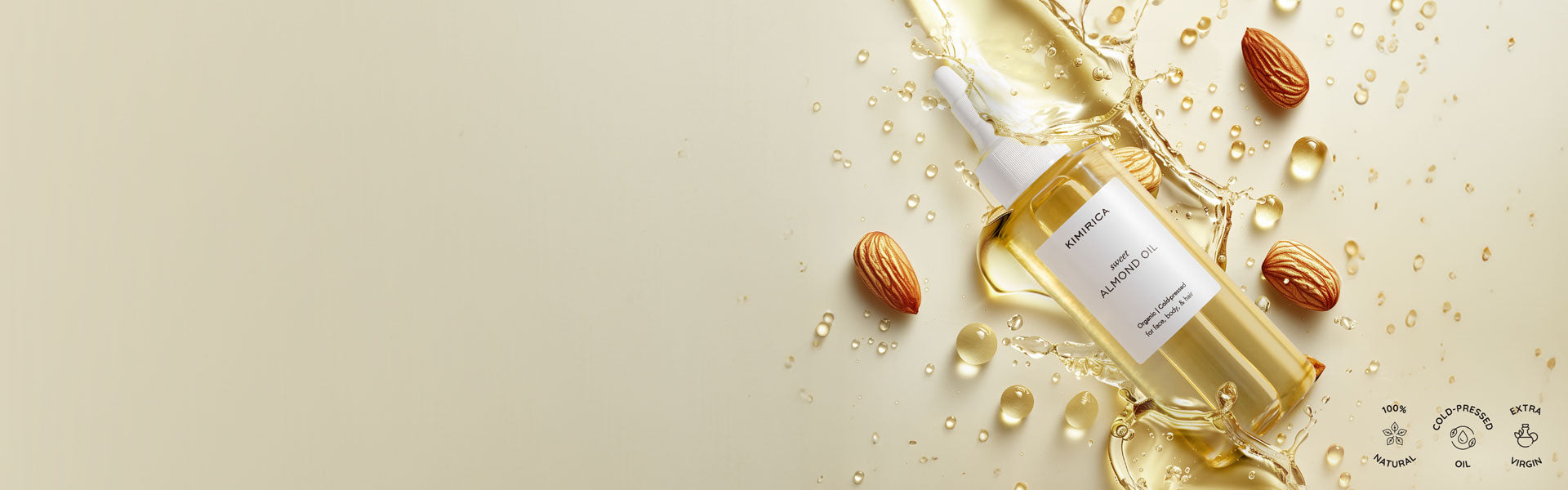 Almond oil Banner
