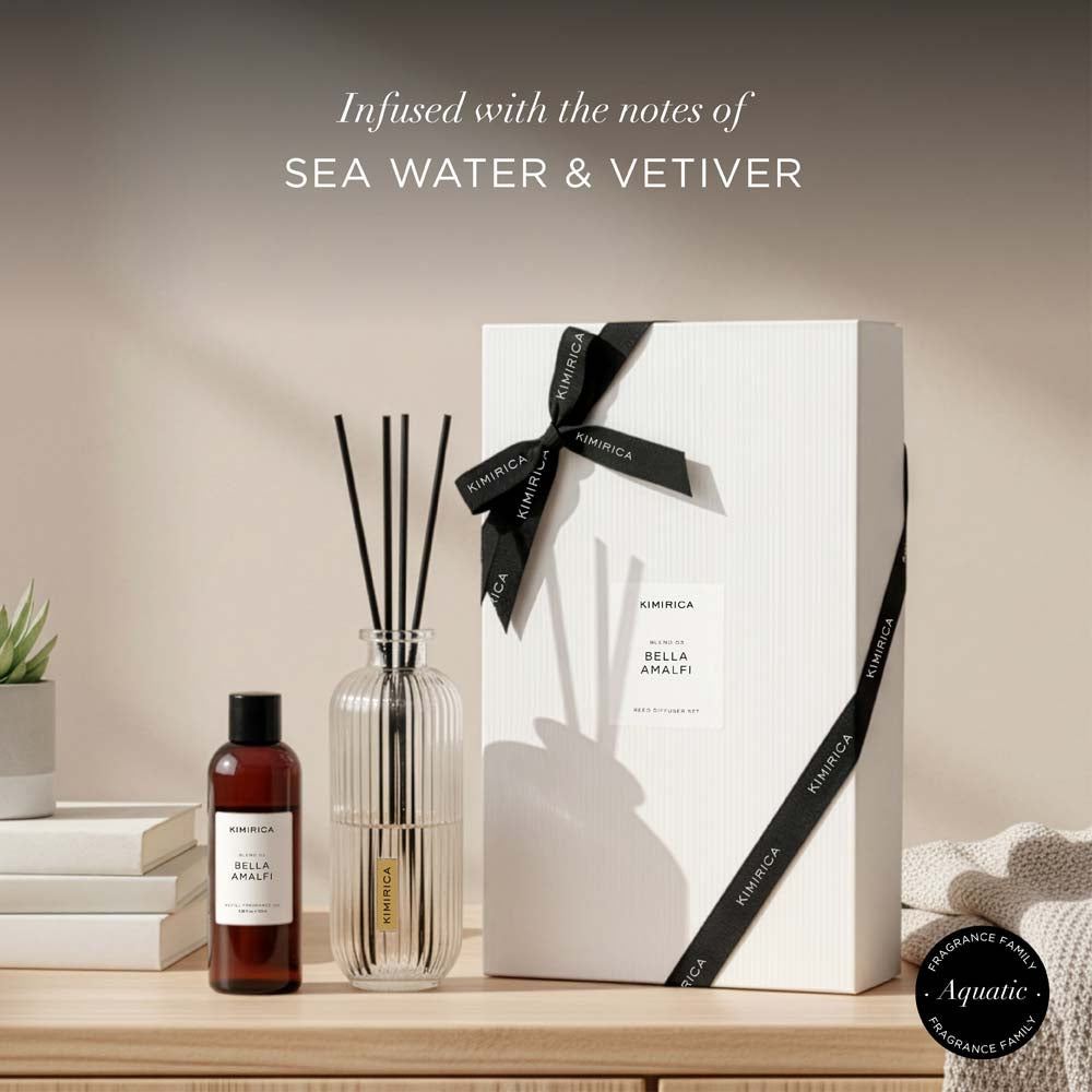 Bella Amalfi Reed Diffuser set