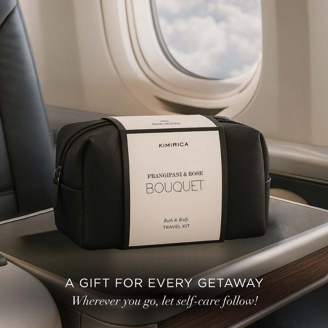 Bouquet bath & body travel kit