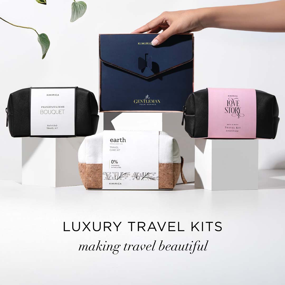 Bouquet bath & body travel kit