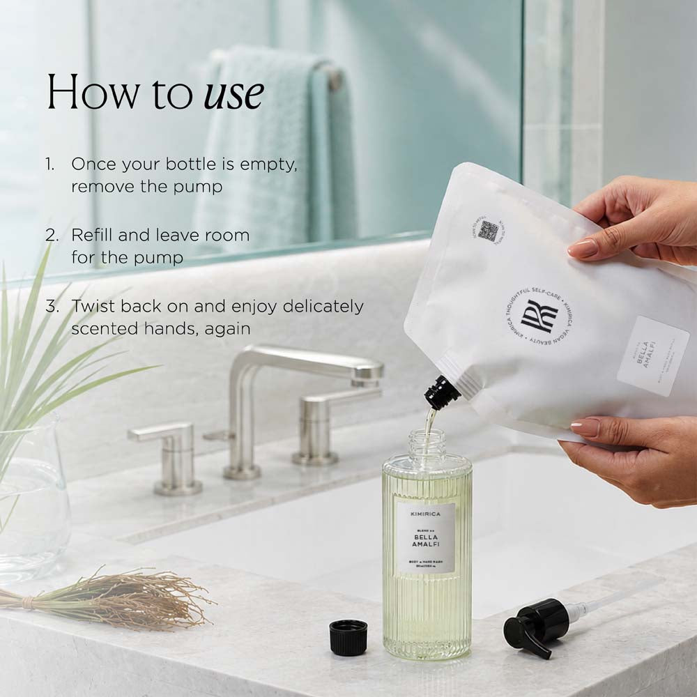Bella Amalfi Body & Handwash Refill Duo