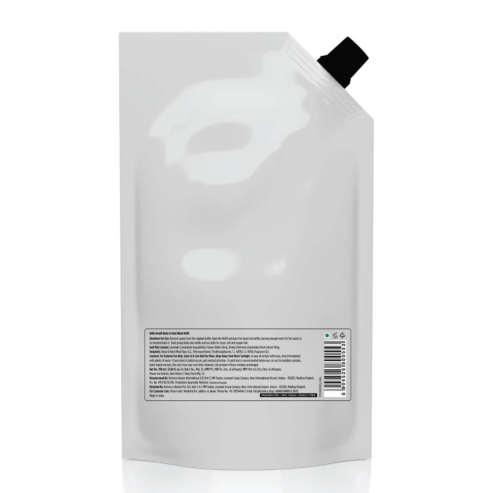 Bella Amalfi Body & Handwash Refill 700ml