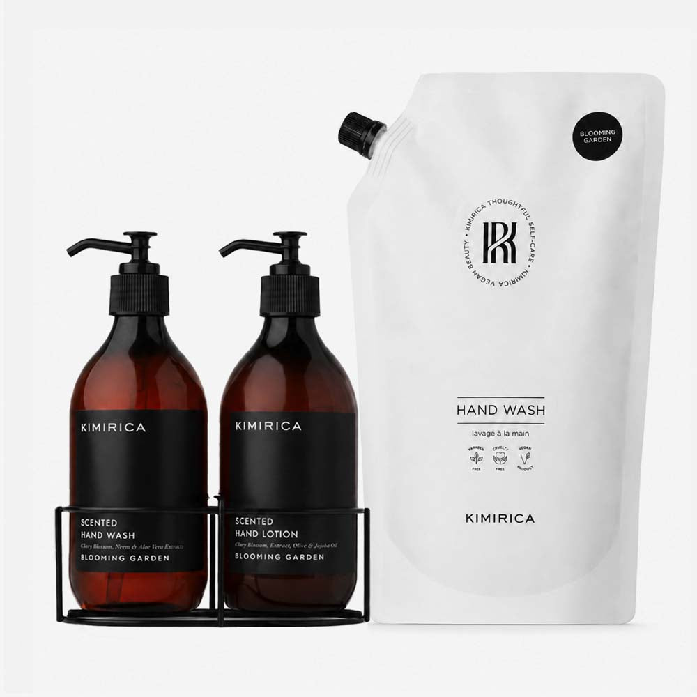 Blooming Garden Hand Caddy and Refill Duo