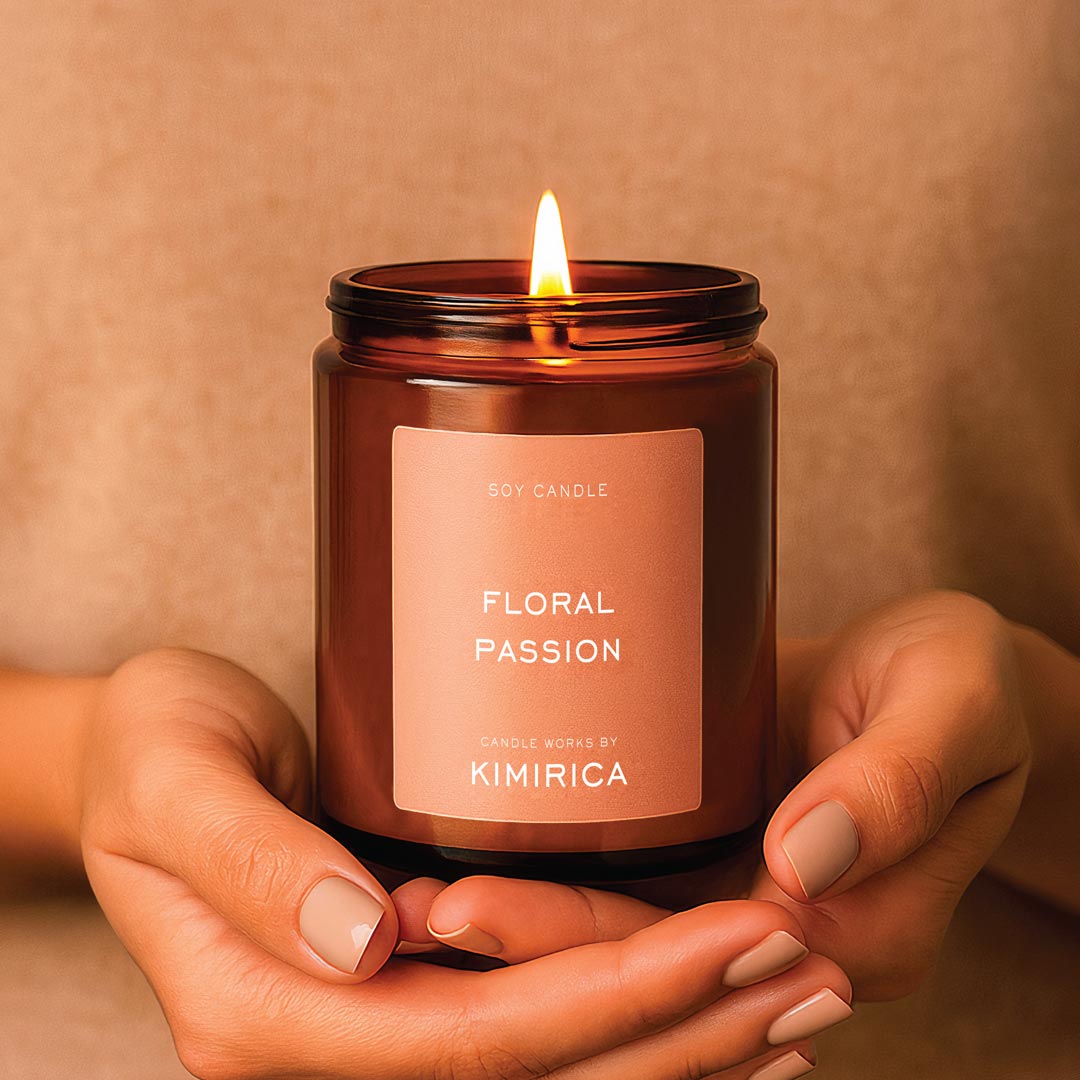 Floral Passion Scented Candle 175g