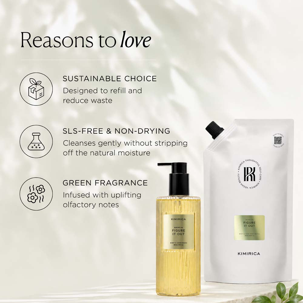 Figure It Out Body & Handwash Refill Duo