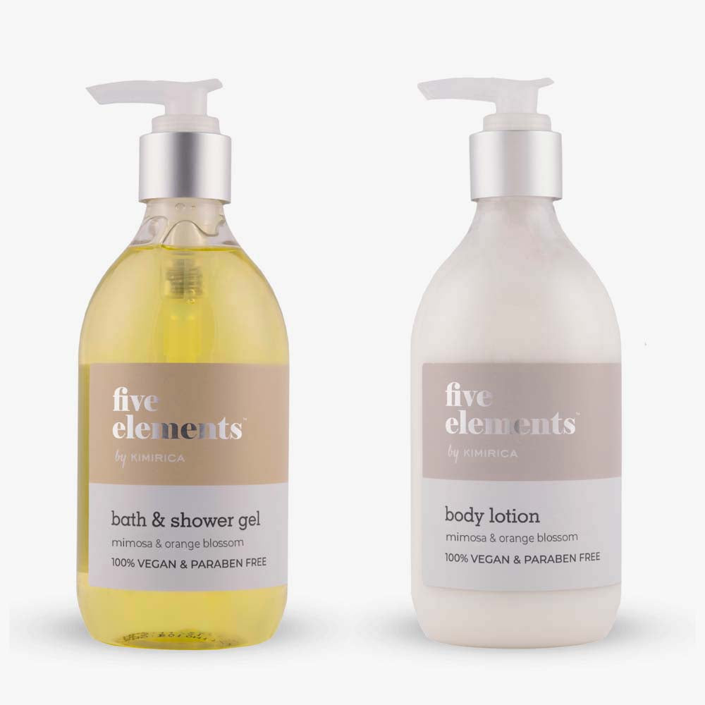 Mimosa & Orange Body Care Duo