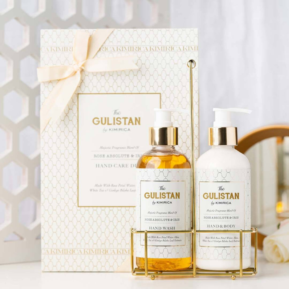 Buy Luxury Hand Wash/Hand Lotion Caddy Set Online in India | Kimirica